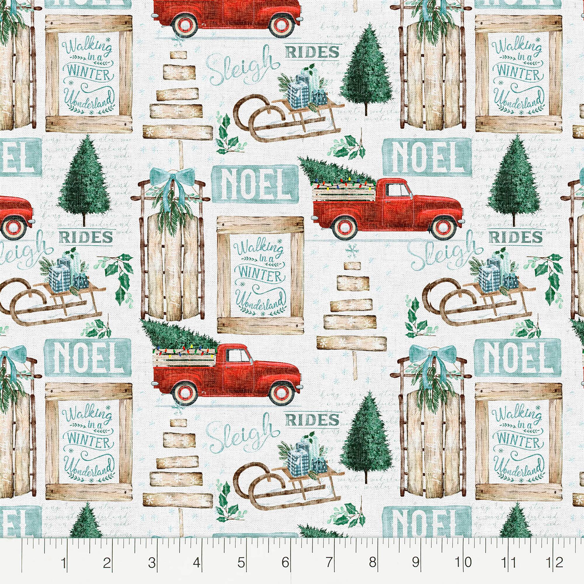 Fabric Editions Winter Wonderland Cotton Fabric